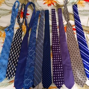 Designer mens ties bundle